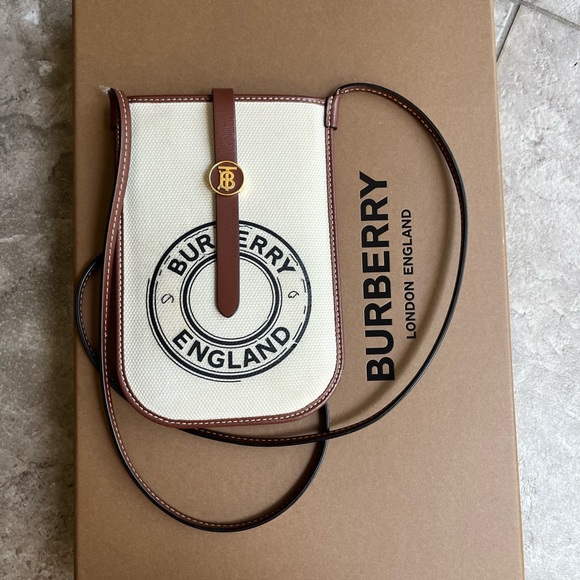 Burberry Crossbody Cell Phone Wallet - Picture 1 of 5